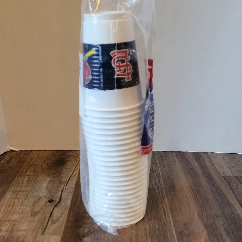 24 16oz St. Louis Cardinals MLB Party Cups